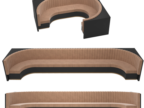 Booth Sofa Backrest Sofa