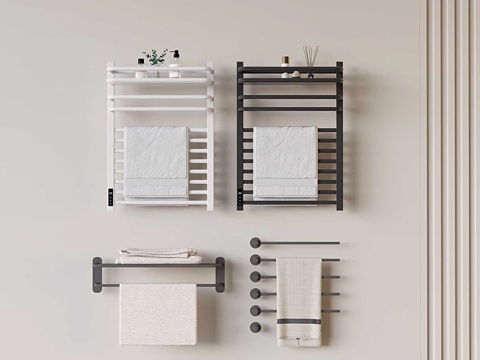 Electric Towel Rack Towel Bar Bathroom Small Pieces