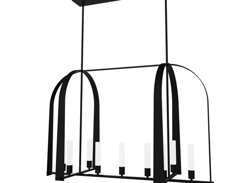 Modern minimalist chandelier