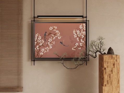 New Chinese Decorative Painting Flower and Bird Painting Hanging Painting