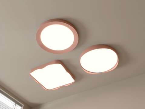 Bedroom lamp Geometric ceiling lamp