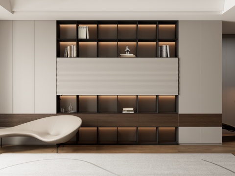 Modern Open Bookcase Bookshelf