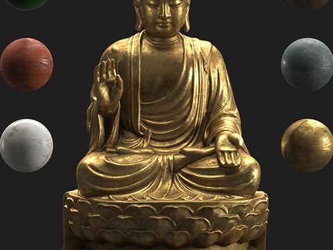 Buddha Bodhisattva Sculpture