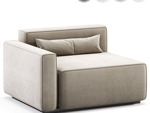 Modern Single Sofa Casual Sofa