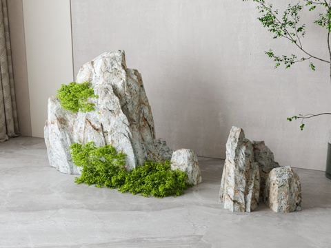 New Chinese stone rockery