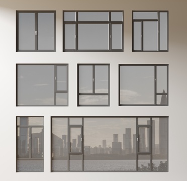 modern windows floor to ceiling window balcony window sliding window