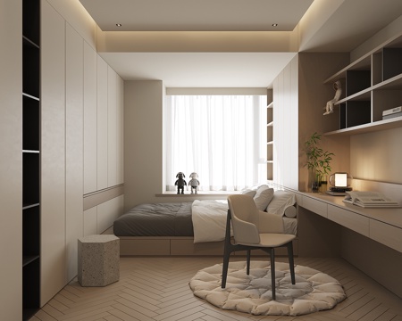 Modern Tatami Bedroom