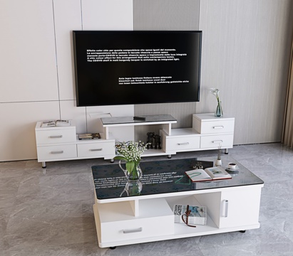 Modern TV Cabinet Coffee Table