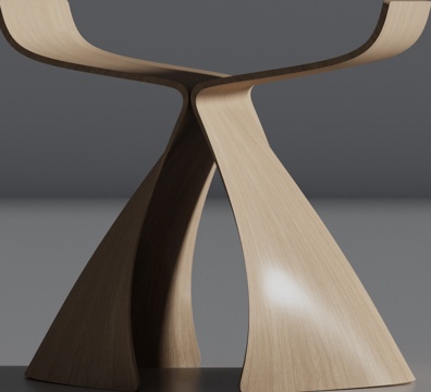 Modern Chair Stool Solid Wood Stool