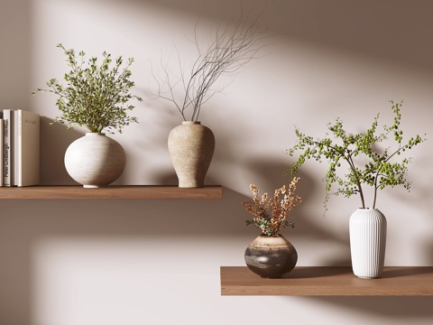 Modern vase ornaments