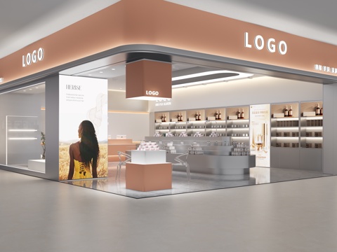 Modern Cosmetics Store Commodity Store