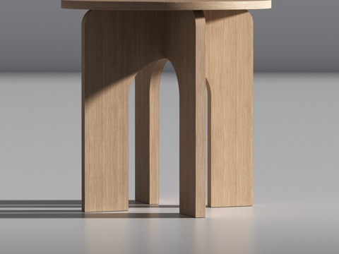 Modern Wooden Stool Chair Stool