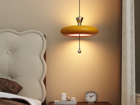 Modern bedside small chandelier