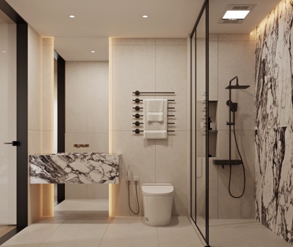 Modern Toilet Bathroom