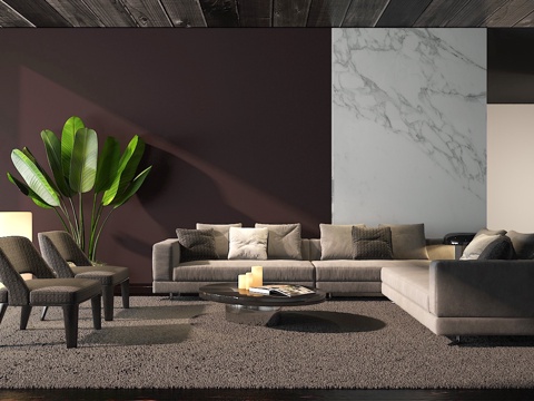 Italy Miloti minotti Italian Living Room