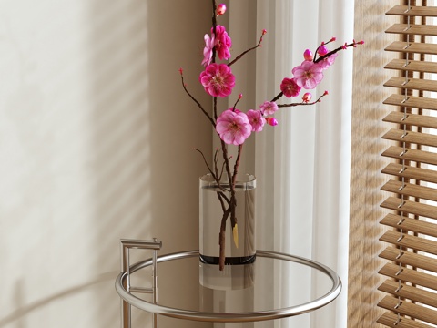 Modern vase floral flower arrangement