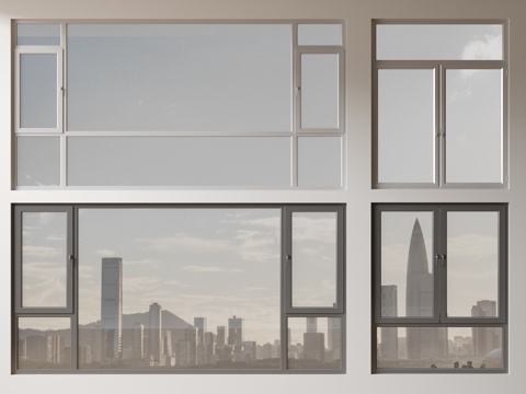 modern windows floor to ceiling window balcony window sliding window