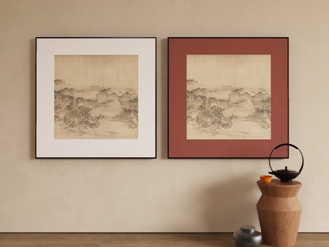 New Chinese Decorative Painting Landscape Painting Hanging Painting