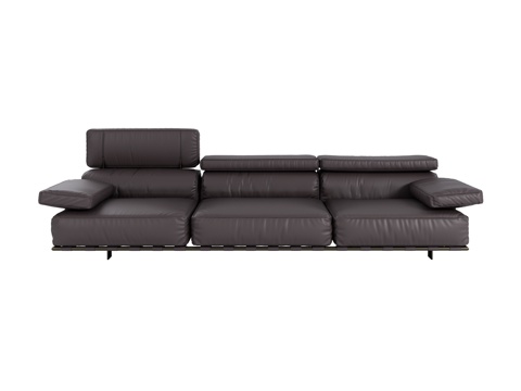 visionnaire Italian leather sofa Couch