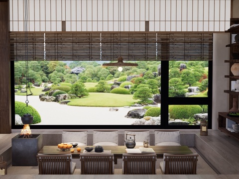 Japanese Tatami Tea Room