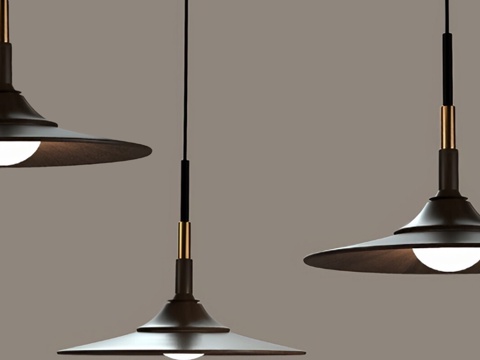 Quiet retro chandelier UFO chandelier