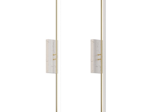 Long strip wall lamp