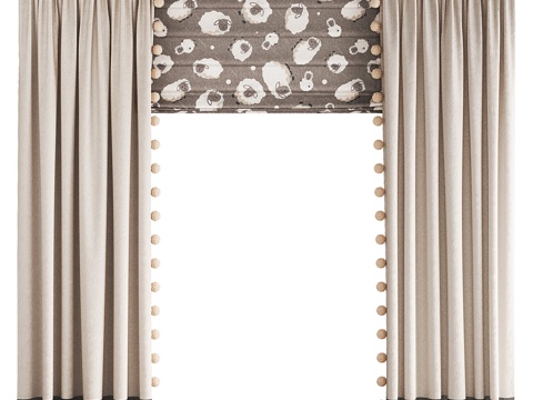 Nursery Curtain Children's Curtain Rolling Shutter