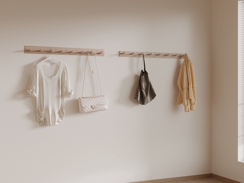 Modern Wooden Coat Hook