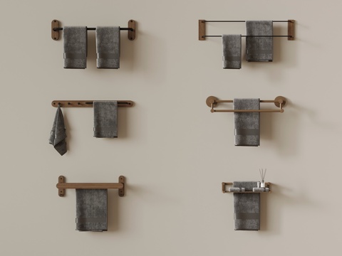 Towel Rack Bathroom Supplies