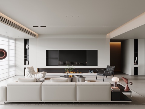 Modern Living&Dining Room