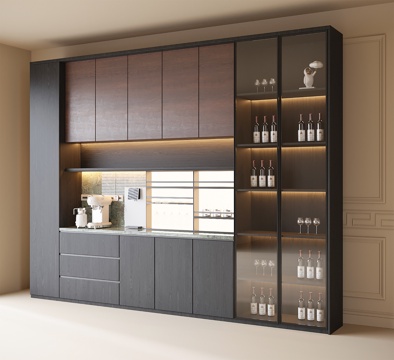 Modern Wine Cabinet Sideboard