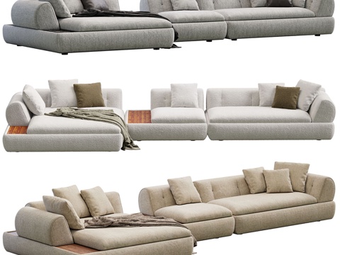 Minotti Italian corner sofa