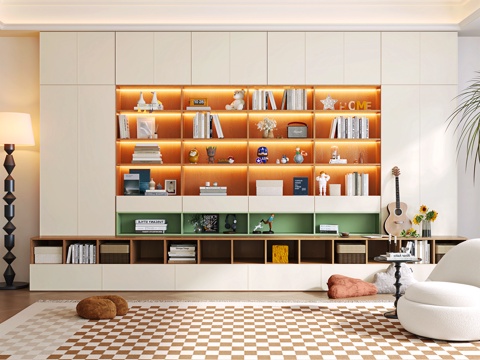 Modern Bookcase Showcase