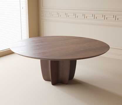 Modern round dining table