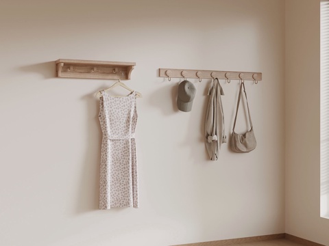 Modern Wooden Coat Hook