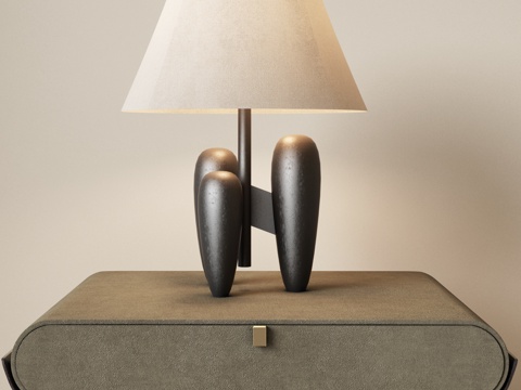 Modern metal table lamp