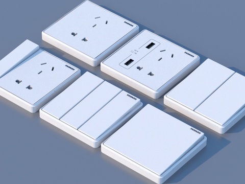 Switch socket intelligent panel