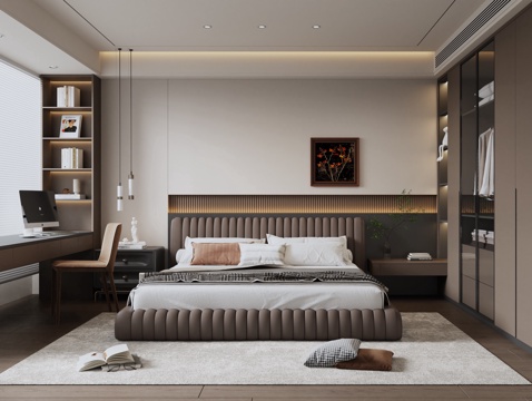 Italian Style Master Bedroom