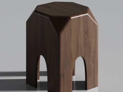 Log Stool Wooden Stool