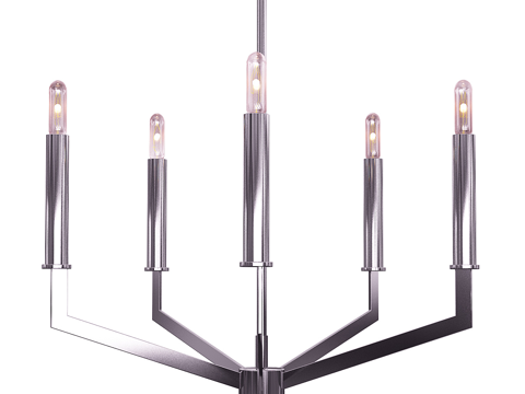 Affordable Luxury Style Multi-Head Chandelier