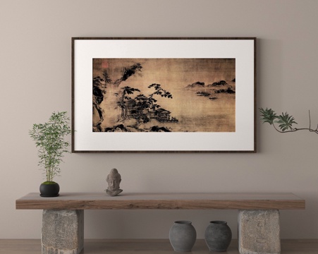 New Chinese Ink Painting Decorative Painting