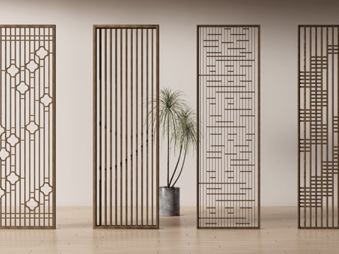 New Chinese-style screen partition