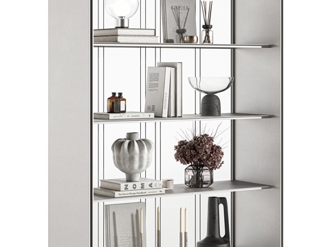 Modern Decorative Cabinet Storage Rack Display Rack