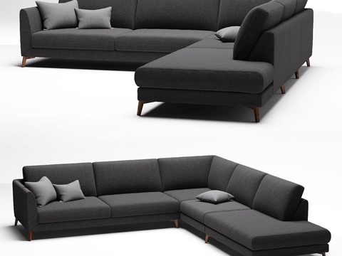 BoConcept multi-person sofa corner sofa