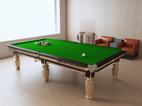 Modern billiard table