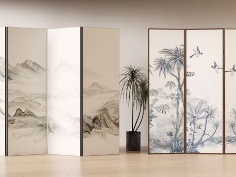 New Chinese-style screen partition