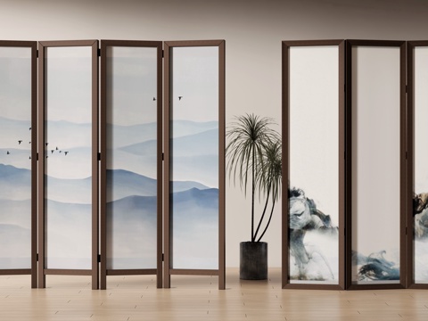 New Chinese-style screen partition