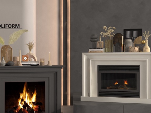 French Fireplace Stove