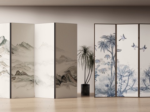 New Chinese-style screen partition