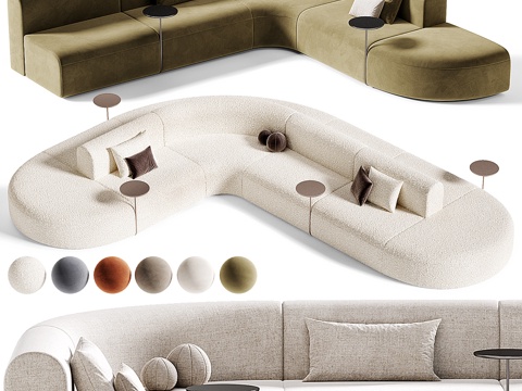 ARTIKO corner sofa multiplayer sofa